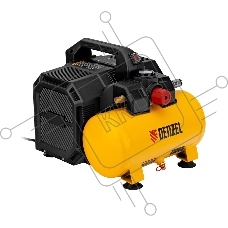 Компрессор  DLS750/6 безмасляный малошумный 750 Вт, 140 л/мин,ресивер 6 л  Denzel