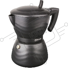 Кофеварка гейзерная Rondell Walzer RDA-432, 0.3л, алюминий, черный