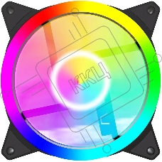 Вентилятор для корпуса Bloody BD-CF120ARGB4 ARGB черный, 120 мм, 1600 об/мин, 26 дБ, 4 pin