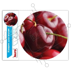 Коврик для мыши Buro BU-T60029 рисунок/вишня