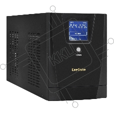 Источник бесперебойного питания ExeGate EX292636RUS SpecialPro Smart LLB-3000.LCD.AVR.3SH.2C13.RJ.USB 3000VA/1800W, LCD, AVR,3*Schuko+2*C13,RJ45/11,USB, металлический корпус, черный