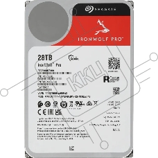 Жесткий диск HDD Seagate IronWolf Pro 28Tb 7200rpm SATA 512Mb 3.5