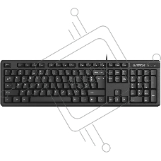 Клавиатура A4Tech KKS-3 проводная, USB, черный