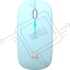 Мышь беспроводная Defender Coda MB-261 голубой, 1600 dpi, радиоканал, Bluetooth, USB, кнопки - 4