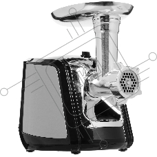 Мясорубка электрическая Sakura SA-6407, 1500 Вт, с функцией реверса, насадками кеббе, для приготовления сосисок и тремя дисками в комплекте. Материал корпуса: пластик. Материал лотка: металл.