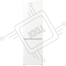 Холодильник Gorenje NRK6201PW4 белый двухкамерный 235/96л морозилка снизу