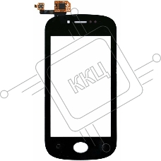 Сенсорное стекло (тачскрин) для Fly IQ448 Chic, черное