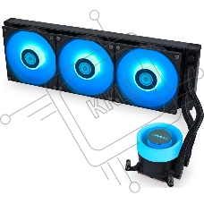 Система жидкостного охлаждения Lian Li GA II Lite 360 RGB Black, 360 мм, 3x120 мм, 300-2500 об/мин, 34.8 дБ, 4-pin PWM, ARGB, черный
