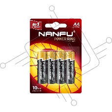 Батарейка Nanfu AA (4шт.) (LR6 4B)