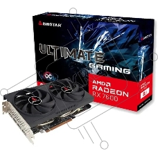 Видеокарта Biostar PCI-E 4.0 VA76S6RM81 RX7600 OC AMD Radeon RX 7600 8Gb 128bit GDDR6 2318/18000 HDMIx1 DPx3 HDCP Ret