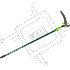 Сучкорез FIT 77151 120-250см рез Ф30мм телескопический с пилой