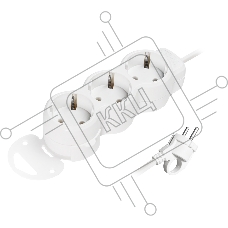 Удлинитель Smartbuy (SBE-16-3-10m-Z) 3 гн х 10,0 м белый Удлинитель Smartbuy (SBE-16-3-10m-Z) 3 гн х 10,0 м белый