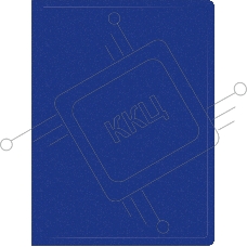 Папка с 80 прозрачными вкладками Silwerhof Eco A4, пластик, 0.7мм, синий