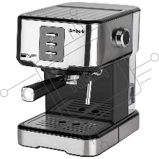 Кофеварка рожковая Timberk T-CM33038 черный, исп. кофе - молотый, 1.5 л, 1100 Вт, 20 Бар.