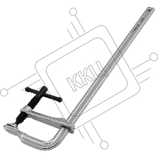 Струбцина Denzel F-образная, 80x300 мм, кованая