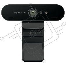 Веб-камера Logitech Brio 105 1920x1080, 30 кадр/с, USB Type-A, микрофон, шторка приватности, автоосвещение, универсальное крепление