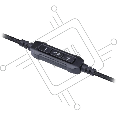 Игровая гарнитура REDRAGON EUROPE чёрная (USB Type-C, 3,5-мм джек, 50 мм)