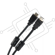 Кабель HDMI-19M --- HDMI-19M ver 2.0+3D/Ethernet,2 фильтра 3m Telecom <TCG200F-3M>