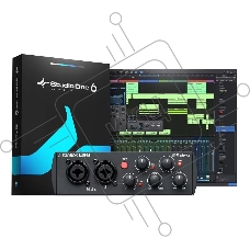 Аудиоинтерфейс USB Presonus AudioBox USB 96 25th Anniversary Edition [2777700105] 24 бит/96 кГц, дин. диапазон 104 дБ, 2x Combo XLR/TRS микрофонный/инструментальный вход, питание +48 В, 2х1/4