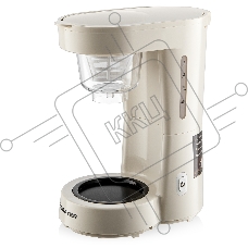 Кофеварка капельная BRAYER BR1123YE бежевый, исп. кофе - молотый, 0.75 л, 700 Вт.