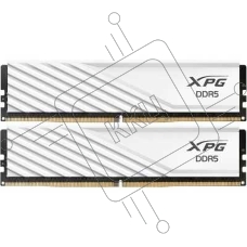 Оперативная память XPG Lancer Blade, DDR5, 32Gb (2x16 Gb), 6000 MHz, CL36, радиатор, белый