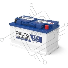 Аккумулятор Delta START MASTER EFB 1285 85Ah 12В, емкость 85Ач,ток 820, ДхШхВ: 315x175x190мм, L4, Полярность: Обратная