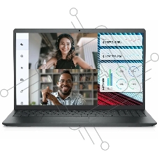 Ноутбук Dell Vostro 3520 i3-1215U 8Gb+8Gb SSD 512Gb Intel UHD Graphics 15,6 FHD IPS Cam 41Вт*ч Linux Ubuntu KBD RU\ENG черный HDL5A91028W-16G