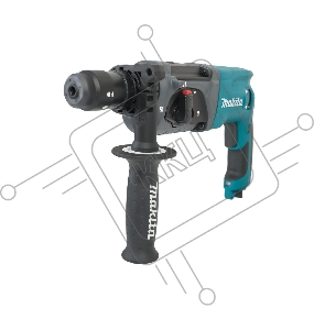 Перфоратор Makita HR2470FT патрон:SDS-plus уд.:2.7Дж 780Вт (кейс в комплекте)