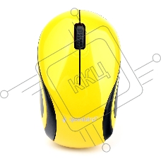 Мышь беспроводная Gembird MUSW-615 желтый, 1200 dpi, радиоканал, USB, кнопки - 3