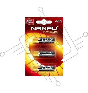 Батарейка Nanfu AAA 2+1(3шт.) (LR03 3B(2+1))