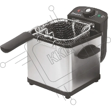 Фритюрница Sakura SA-7676 серебристый/черный, 800 Вт, 1.5 л, 0.4 кг, съёмная чаша