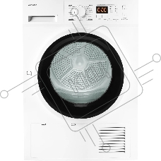 Сушильная машина Weissgauff WD 6148 D Heat Pump белый, 8 кг, сушка - тепловой насос, программ - 14, 59.5 x 84.5 x 58 см