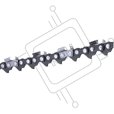 Бухта цепи PATRIOT 73DP-100R, 3/8
