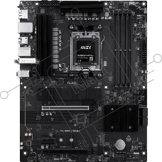 Материнская плата MSI PRO B850-S WIFI6E, AM5, AMD B850, 4xDDR5, 4xSATA, 2xM.2, 1xPCIe 4.0 x16, 1xPCIe 4.0 x4, 1xPCIe 3.0 x1, 1xDP, 1xHDMI, 1x2.5Gb LAN, Wi-Fi 6E, Bluetooth 5.3, 1xUSB-C 10Gbps, 3xUSB-A 10Gbps, 4xUSB-A 5Gbps, 3x3.5 мм, 7.1, ATX