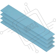 Термопрокладка Arctic Thermal pad 120x20мм, 0.5мм - 4 Pack TP-3 (ACTPD00055A)