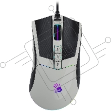 Мышь проводная A4Tech Bloody W90 Max белый/черный, 10000 dpi, USB, кнопки - 10