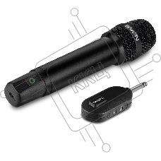 Микрофон беспроводной SVEN MK-740, черный (2.4GHz, 180mAh)