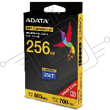 Флеш карта SD 256Gb ADATA Premier Extreme SDXC Class 10 UHS-I U3 V30S 800/700 MB/s (UD256GEX3L1-C)