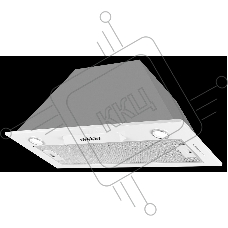 Вытяжка встраиваемая Kuppersberg Inlinea 70 WX белый/нержавеющая сталь, 70 см, 1300 куб. м/ч, 41 дБ