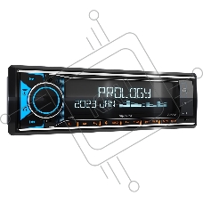 Автомагнитола Prology CMD-340, 1 DIN, Bluetooth, USB Type-A, AUX, пульт ДУ
