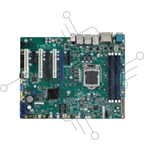 Материнская плата Advantech ASMB-785G4-00A1E Socket LGA1151 для Intel Xeon E3-1200 v5/v6 and 6th/7th Generation Core i7/i5/i3 processors, 4xDDR4 DIMM, VGA, 2xDVI, 2xPCIe x16, 2xPCIe x4, 3xPCI, 6xSATAIII  RAID 0,1,5,10,  2xGbE LAN, 5xCOM, 9xUSB, 1xPS/2