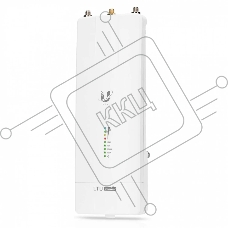 Базовая станция для радиосети Ubiquiti LTU-Rocket-EU, 5 ГГц, PtMP, MIMO 2х2, 29 дБм, 2x RP-SMA, GPS Sync