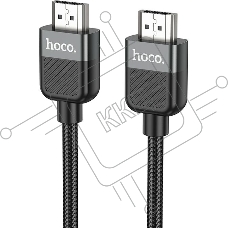 Кабель Hoco US09 ver2.0 HDMI (m) HDMI (m) 2м черный (пакет)