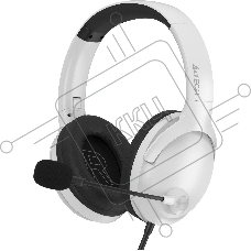 Наушники с микрофоном A4Tech Fstyler FH280U белый  2м мониторные USB оголовье