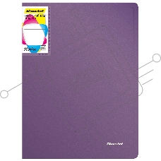 Папка с 80 прозрачными вкладками Silwerhof Perlen 292981-73 A4 1мм, карман сиреневый металлик