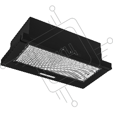 Вытяжка встраиваемая Candy CVXT64SB чёрный, 60 см, 600 м³/ч, 46 дБ