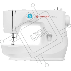 Швейная машина Singer M 2105 белый, электромеханическая, вертикальный качающийся, 8 операций, петля полуавтомат