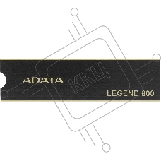 Накопитель SSD ADATA LEGEND 800, 1Tb, PCIe 4.0 x4, M.2 2280, NVMe, R/W 3500/2200, с радиатором