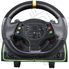 Игровой руль DEFENDER Absolute черн,PC/PS3/Andr/Switch,педали