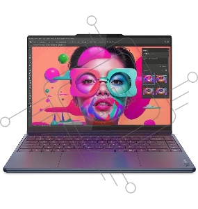 Ноутбук Lenovo Yoga 9 14ILL10 Core Ultra 7 256V 16Gb SSD1Tb Intel Arc 140V 14" OLED Touch 2.8K (2880x1800) Windows 11 Home blue WiFi BT Cam Bag (83LC0054RK)